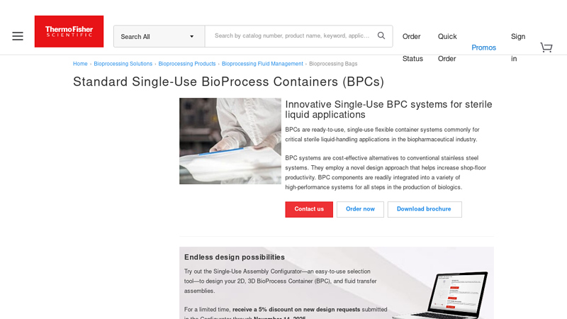Standard BioProcess Containers