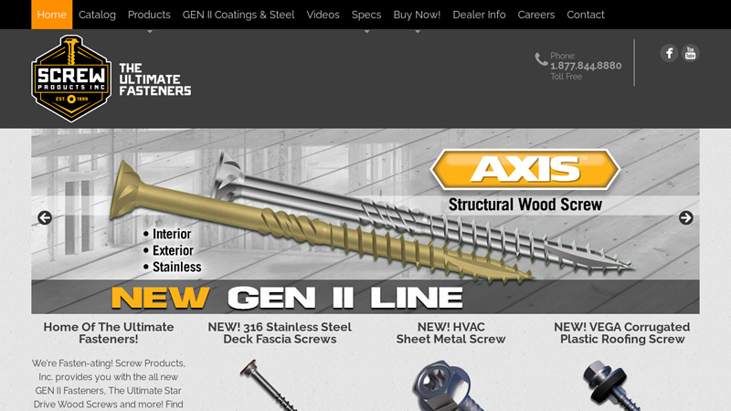 Star Drive Wood Screws – Screw Products, Inc.