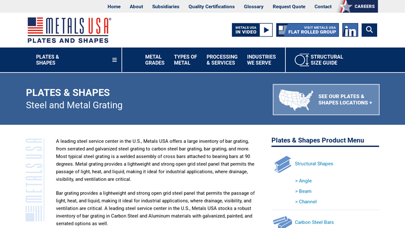 Steel and Metal Grating