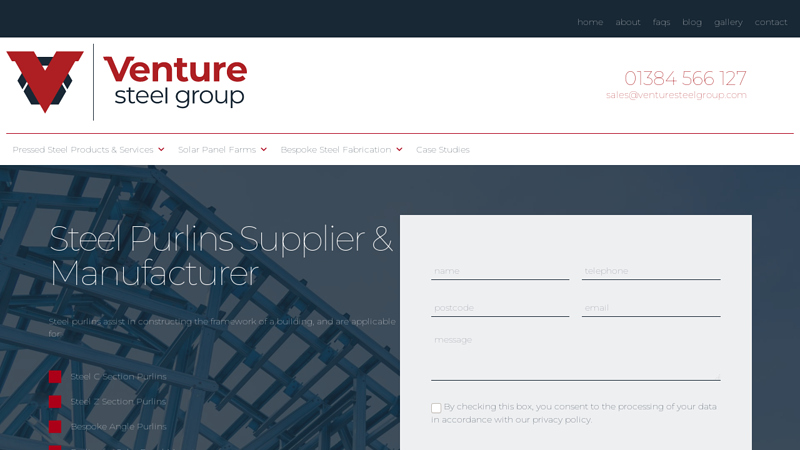 Steel Purlins Supplier