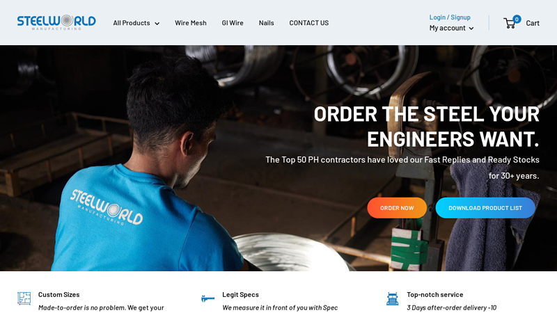 Steelworld Manufacturing