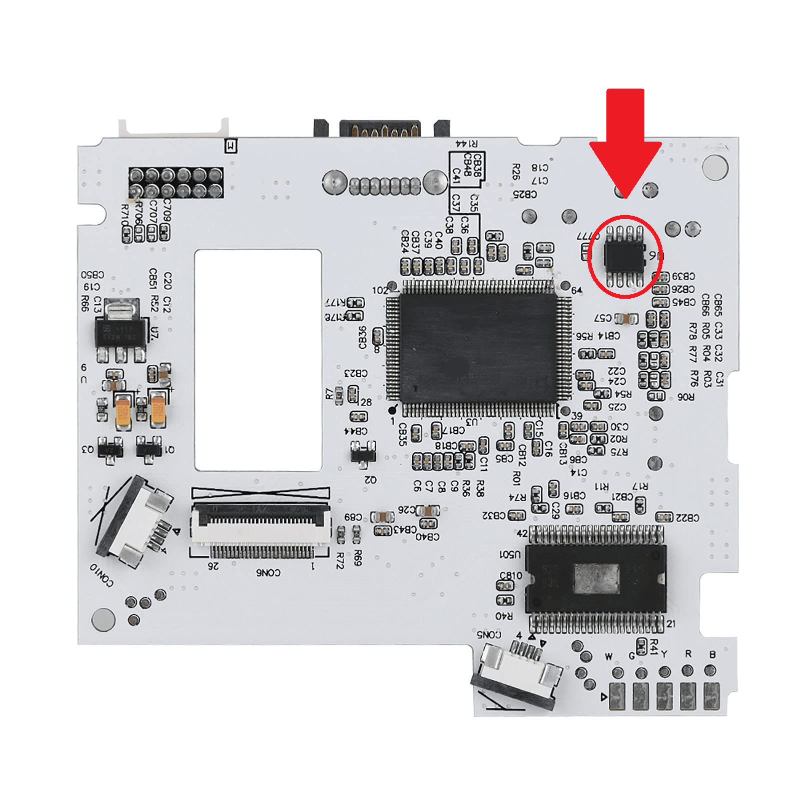Step 11 Write custom firmware to the LTU2 PCB