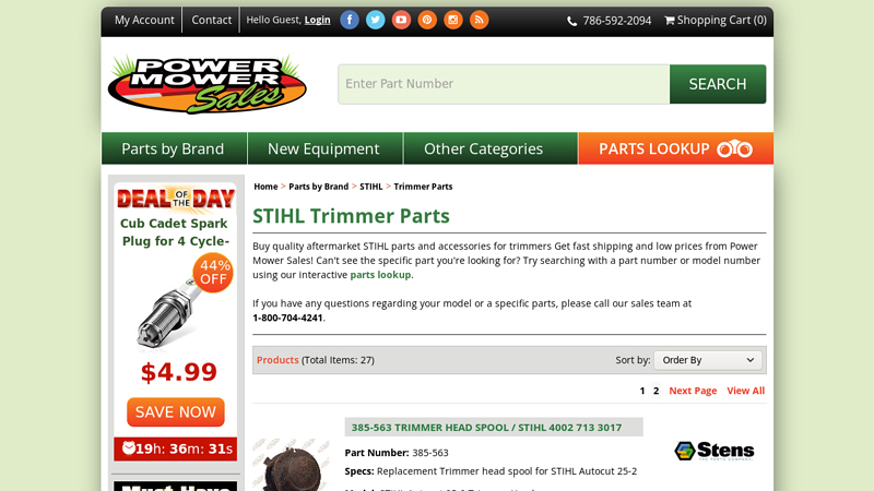 STIHL Trimmer Parts