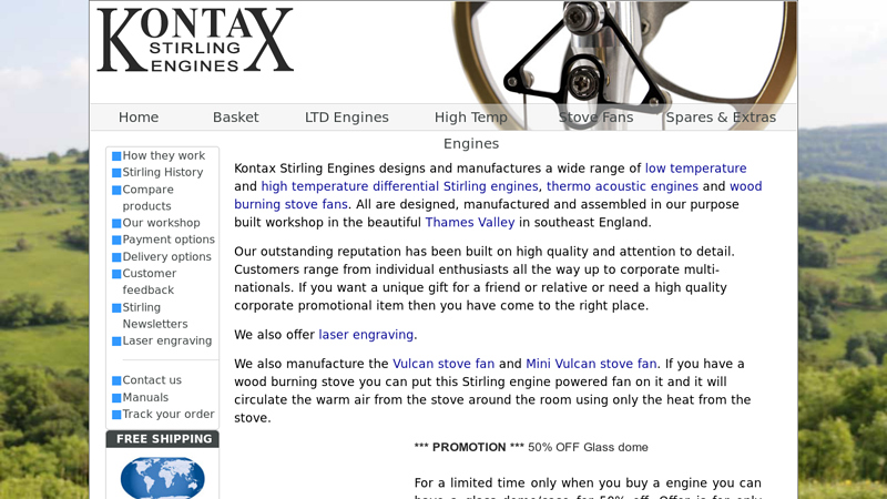 Stirling Engines & Stove Fans by Kontax
