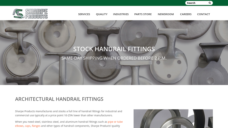 Stock Handrail Fittings