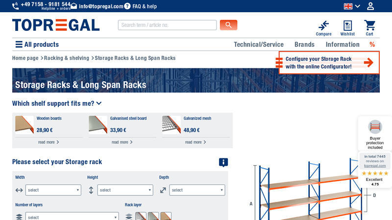 Storage Racks & Long Span Racks