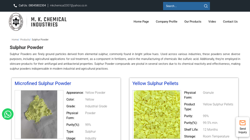 Sulphur Powder