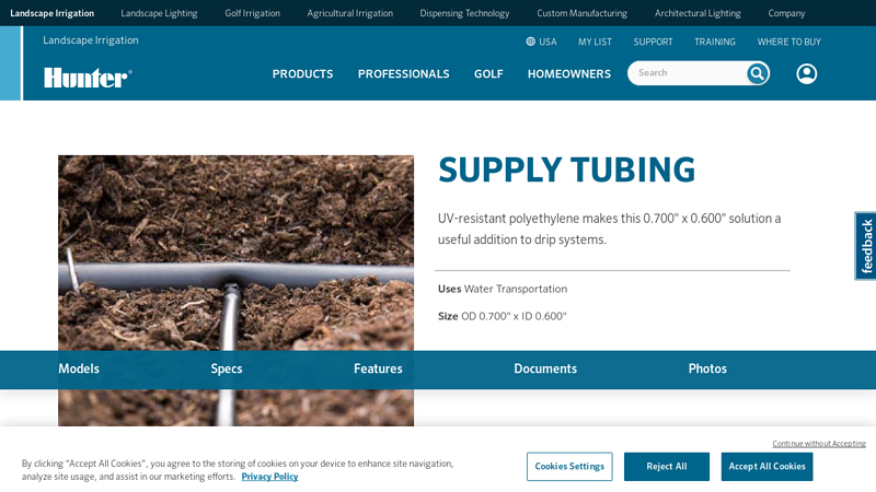 Supply Tubing