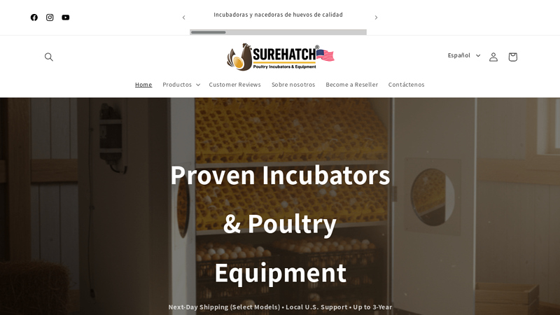 Surehatch Incubators & Poultry Equipment