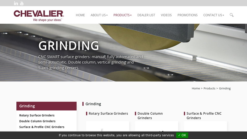 Surface Grinding Machines