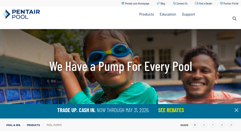 Swimming Pool Pumps & Spa Pumps