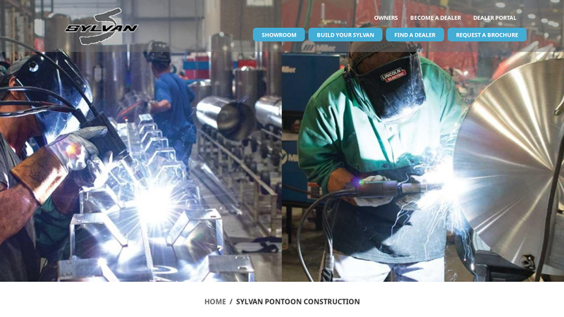 Sylvan Pontoon Construction