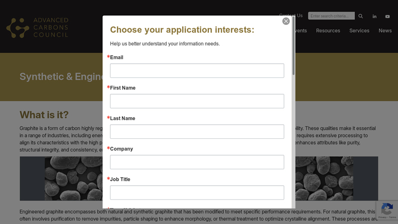 Synthetic & Engineered Graphite