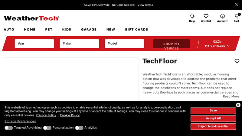 TechFloor: Interlocking Floor Tiles