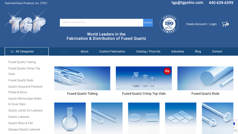 Technical Glass Products