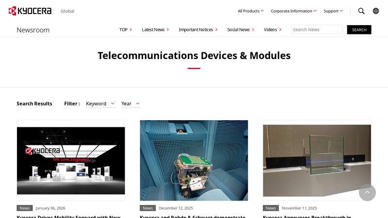 Telecommunications Devices & Modules