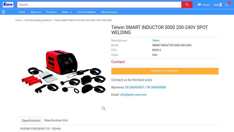 Telwin SMART INDUCTOR 5000 200