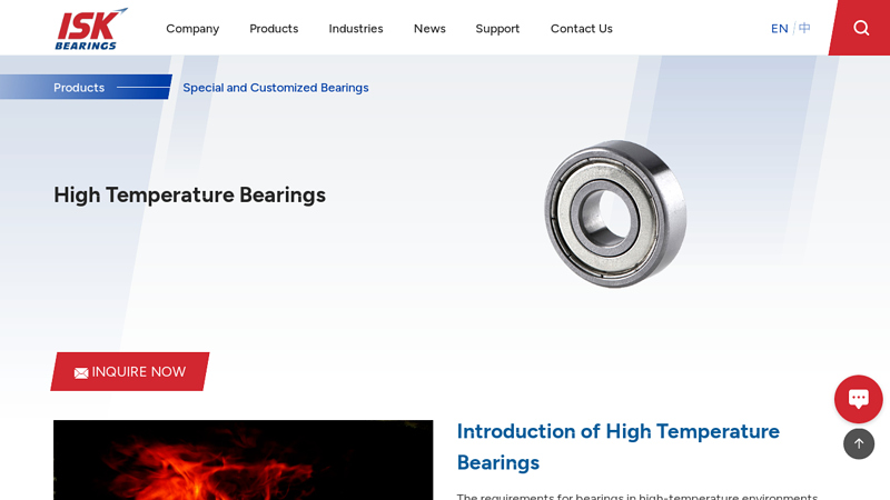 Temperature Bearings