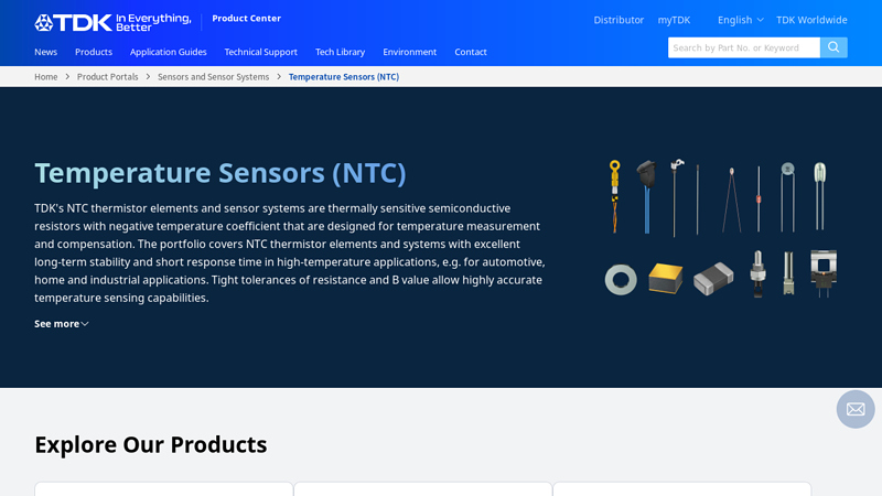 Temperature Sensors (NTC)