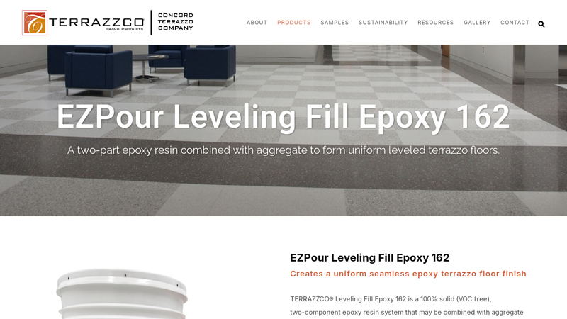 TERRAZZCO EZpour Leveling Fill Epoxy