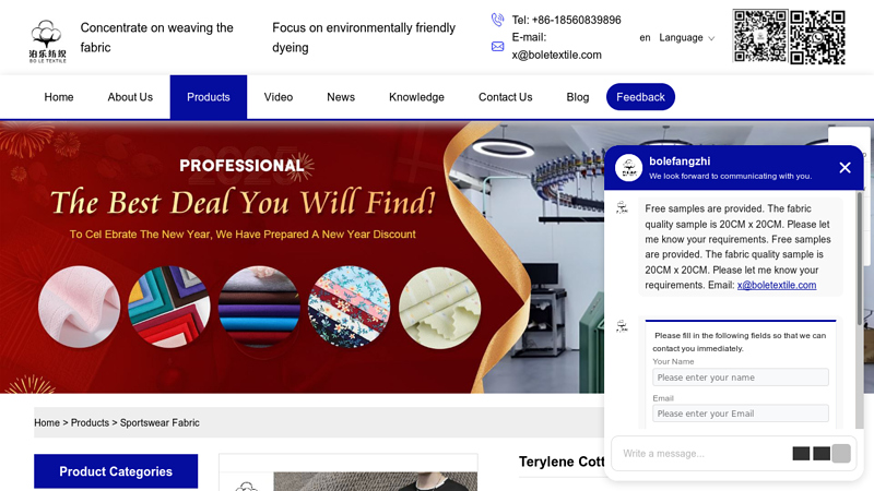 Terylene Cotton Hoodie Fabric