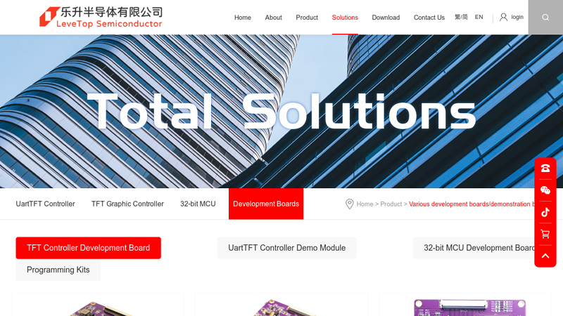 TFT Controller Development Board