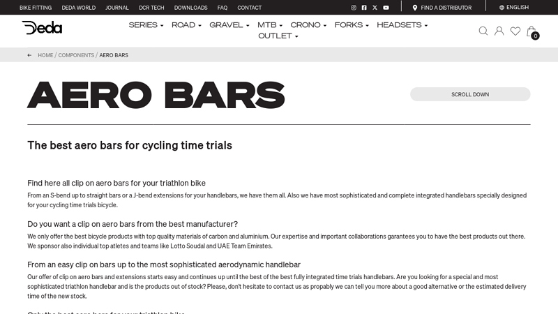 The best aero bars for cycling time trials