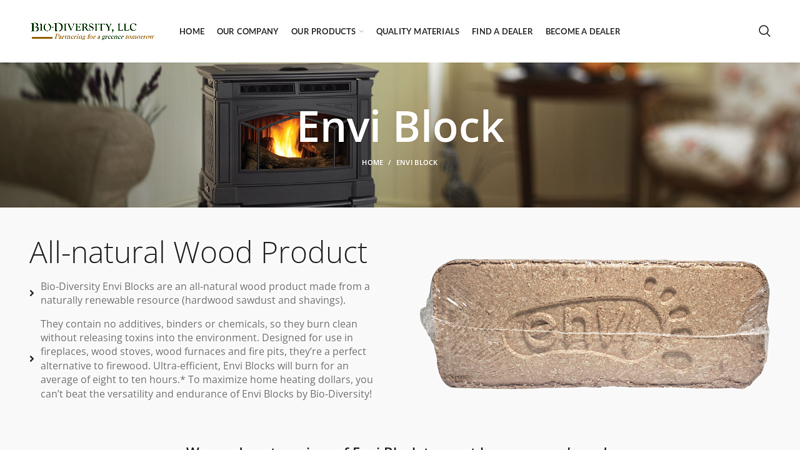 The Envi & Envi8 - Wood Block