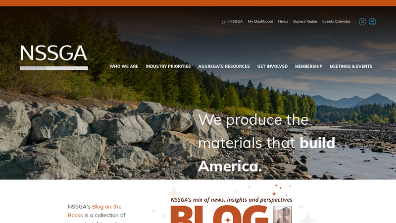 The National Stone Sand & Gravel Association