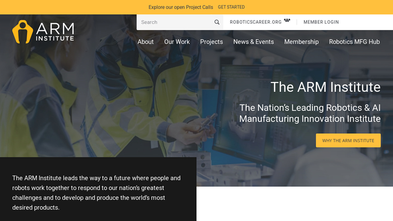 The nation's leading collaborative in robotics and workforce ...