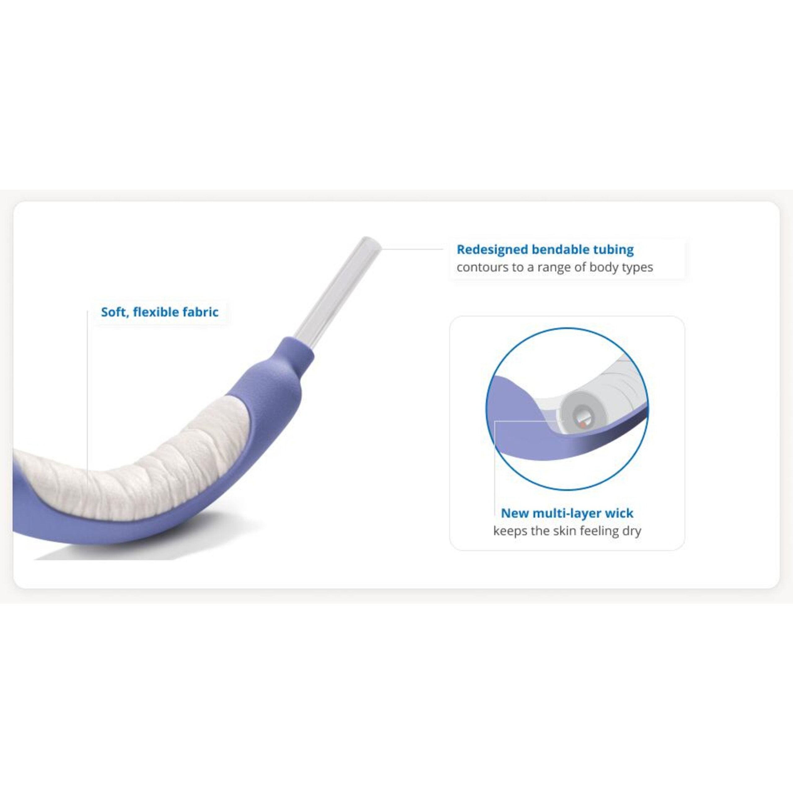 The PureWick™ Flex Female External Catheter