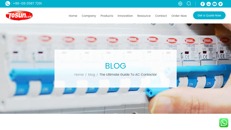 The Ultimate Guide to AC Contactor