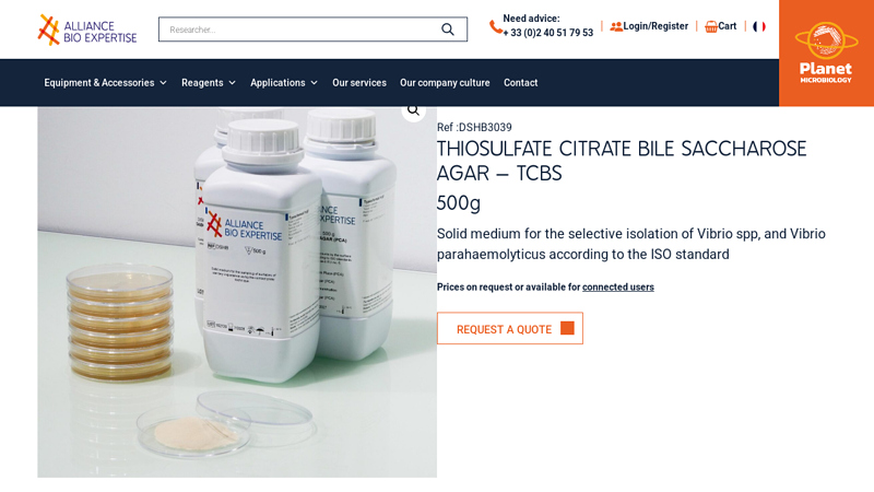 THIOSULFATE CITRATE BILE SACCHAROSE AGAR