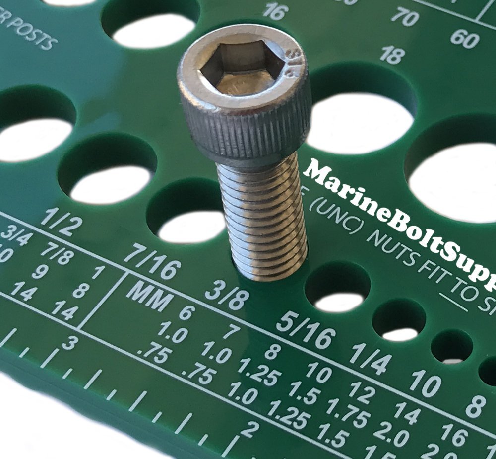 Thread Gauge for Bolts & Screws
