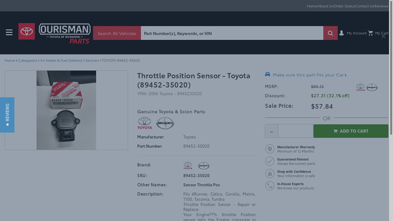 Throttle Position Sensor