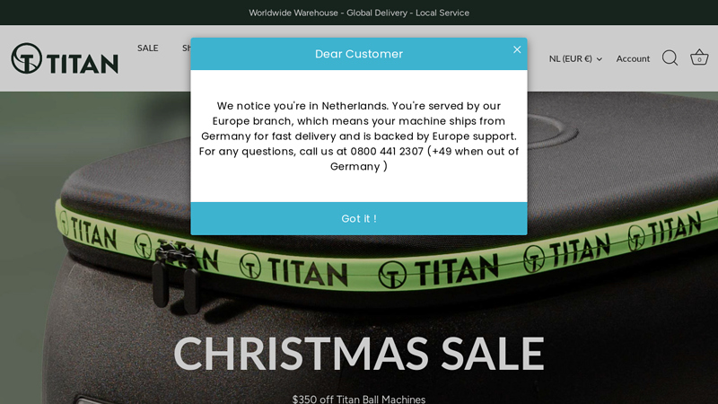 Titan Ball Machines: Titan Tennis Ball Machines