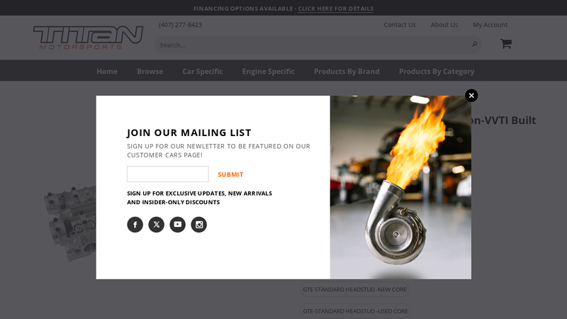 Titan Motorsports Stage 4 2JZ Non