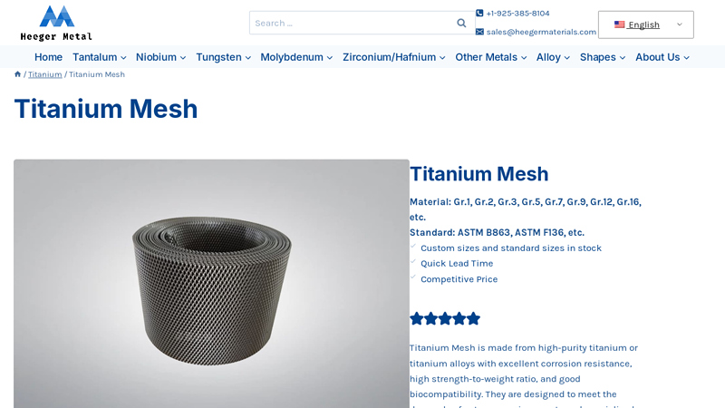Titanium Mesh