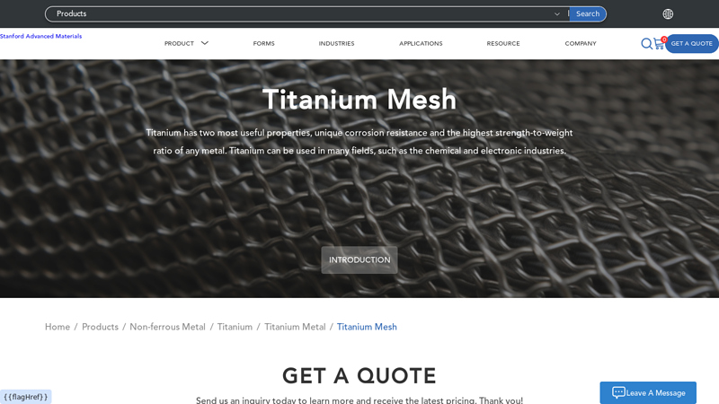 Titanium Mesh