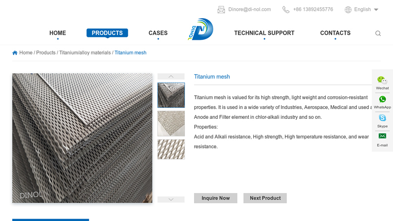 Titanium mesh Manufacturer
