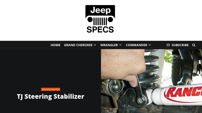 TJ Steering Stabilizer