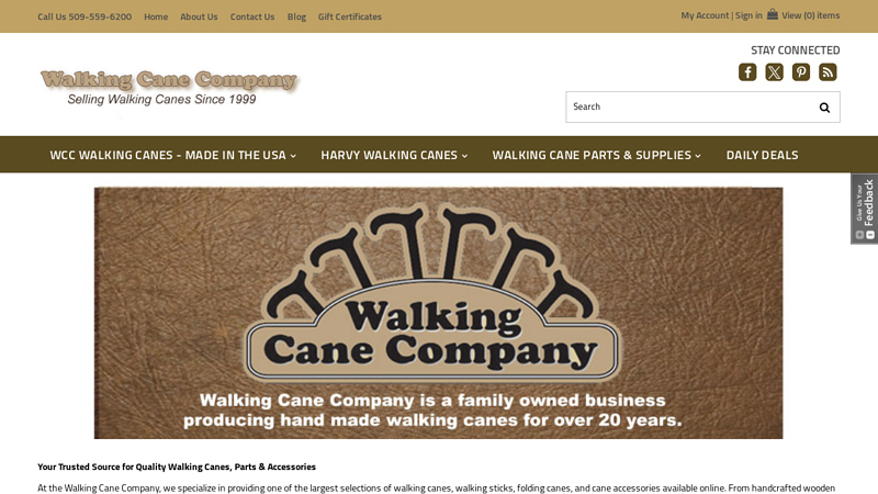 to Walking Cane Company