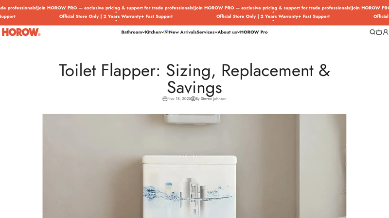 Toilet Flapper: Sizing, Replacement & Savings