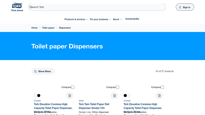 Toilet paper Dispensers