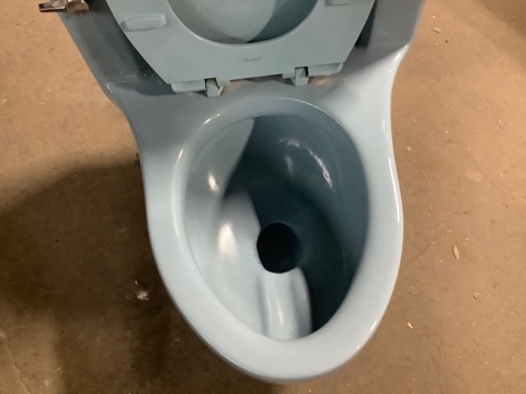 Toilet seat for older Crane toilet