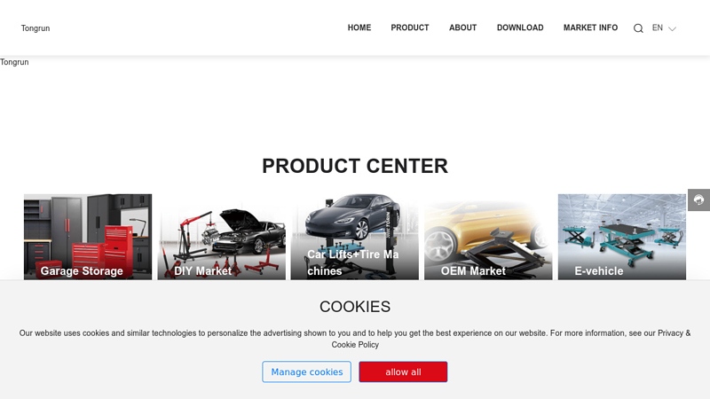 Tongrun Co., ltd_Professional jack manufacturer