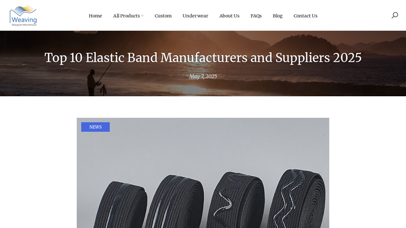 Top 10 Elastic Band Manufacturers and Suppliers 2025