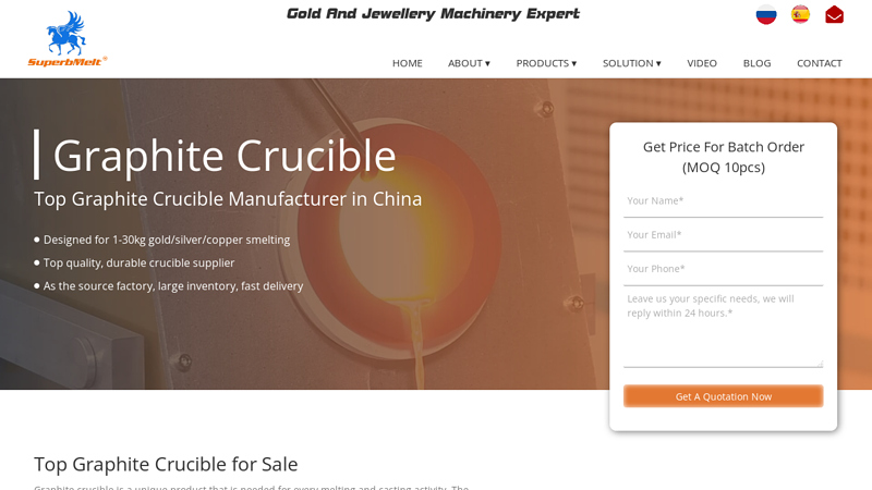 Top Graphite Crucible Manufacturer in China