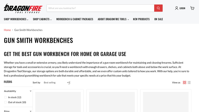 Top Gun Smith Workbenches