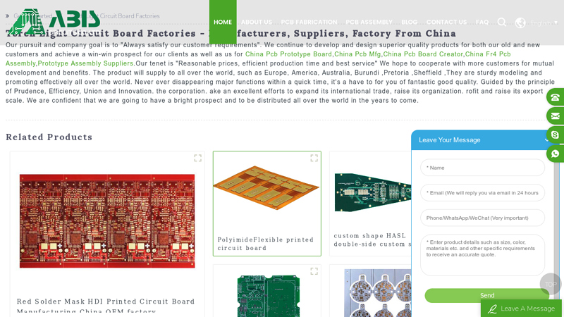 Torch Light Circuit Board Factories